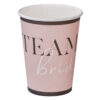 PAPER CUP TEAM BRIDE 266ML 8PCS