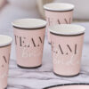 PAPER CUP TEAM BRIDE 266ML 8PCS - Image 3