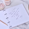 GUEST BOOK TEAM BRIDE 20X20CM - Image 3