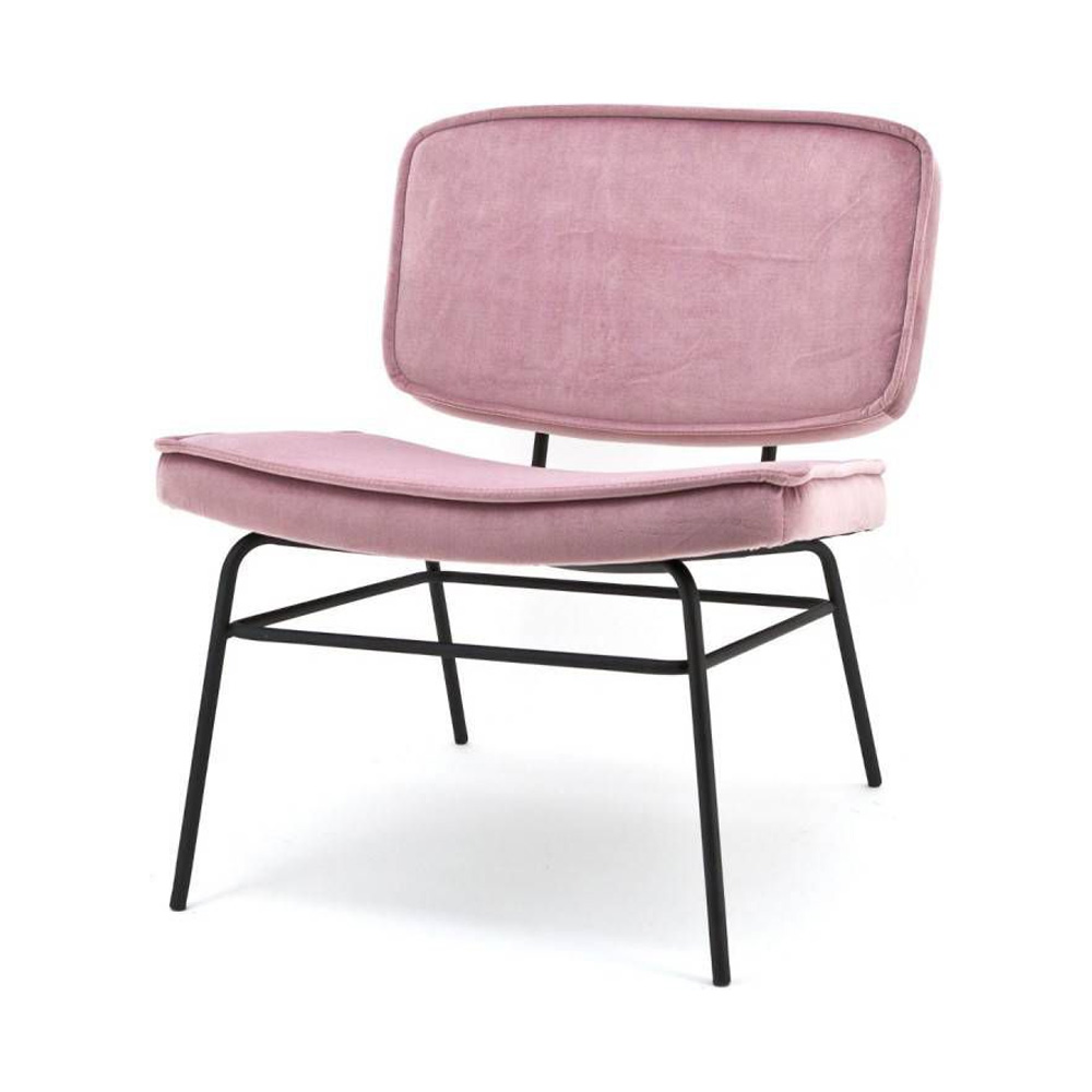 ARMCHAIR VICE OLD PINK 63.5X73X76CM Pergamos