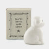 MATCHBOX "YOU'LL NEVER WALK ALONE" 4.5X3.4X2CM