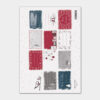 CHRISTMAS STICKER SHEET 12PCS