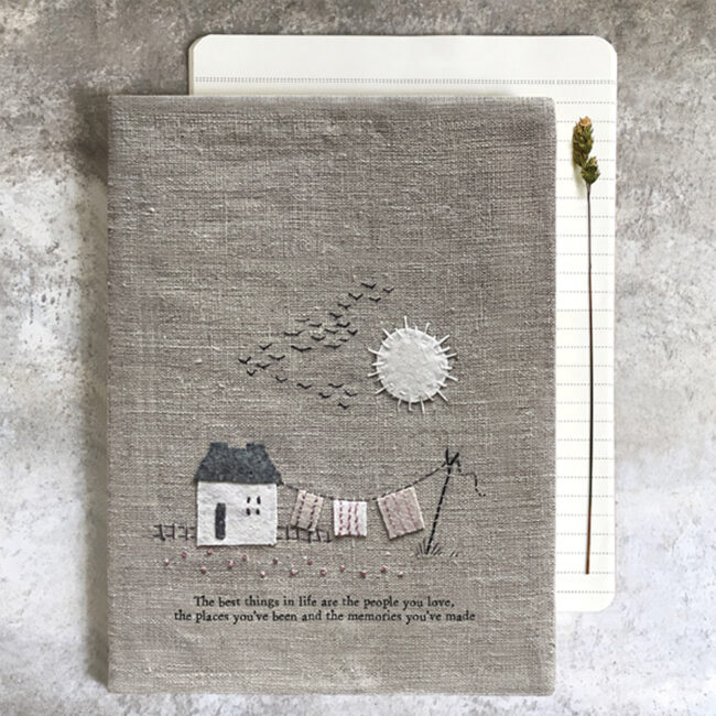 LINEN BOOK "BEST THINGS IN LIFE" 19X25X1CM - Image 3