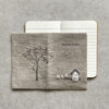 LINEN BOOK "BEAUTIFUL THOUGHTS" 9X14X1.2CM - Image 2