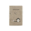LINEN BOOK "BEAUTIFUL THOUGHTS" 9X14X1.2CM