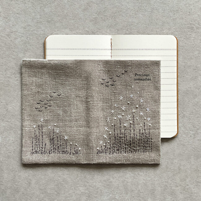 LINEN BOOK "PRECIOUS MEMORIES" 9X14X1.2CM - Image 3