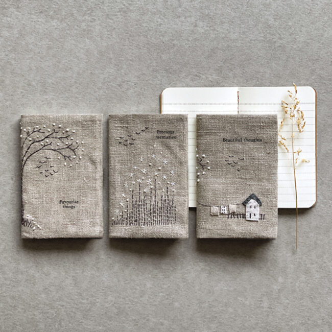 LINEN BOOK "PRECIOUS MEMORIES" 9X14X1.2CM - Image 4