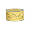 TIN CANDLE "SENDING SUNSHINE AND HUGS" 7.5X4.5X7.5CM