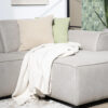 PLAID BALANCE OFF WHITE 170X130CM - Image 2