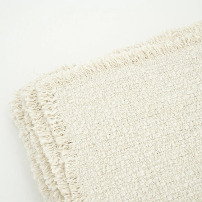 PLAID BALANCE OFF WHITE 170X130CM - Image 3