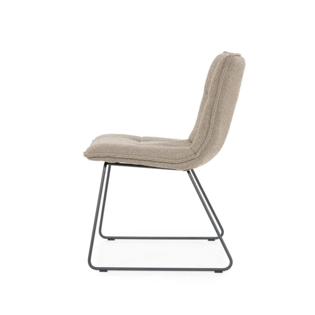 CHAIR SELLA BROWN 51X63X82CM - Image 3