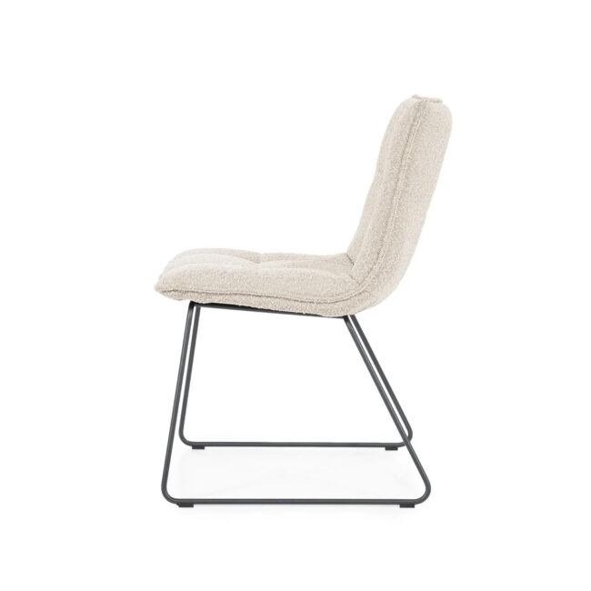 CHAIR SELLA TAUPE 51X63X82CM - Image 3