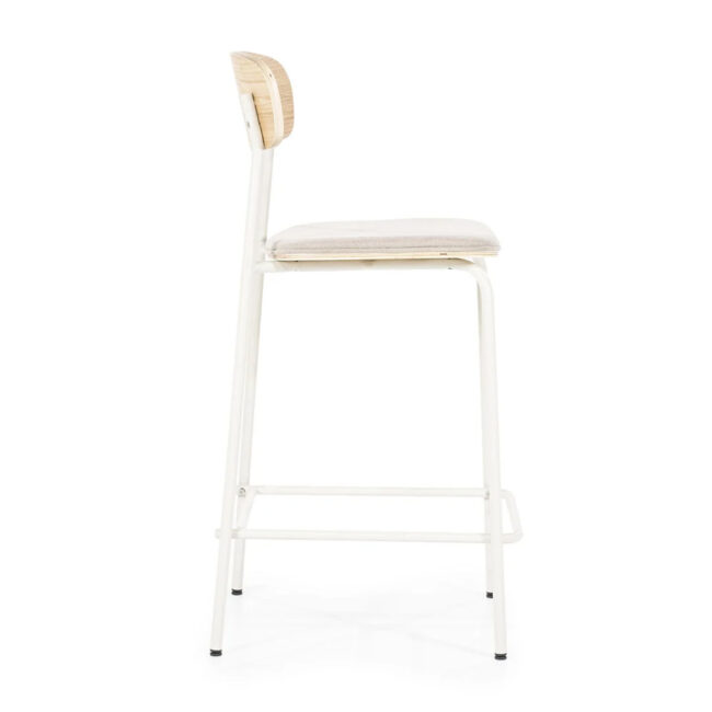 BARSTOOL SKOLA BEIGE 42X49.5X95CM - Image 3