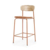 BARSTOOL SKOLA TERRACOTTA 42X49.5X95CM