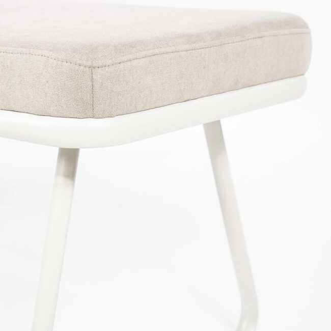 BENCH SKOLA BEIGE 140X42X48CM - Image 3