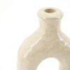 CANDLE HOLDER BLIX SMALL BEIGE 18.4X9.7X28CM - Image 2