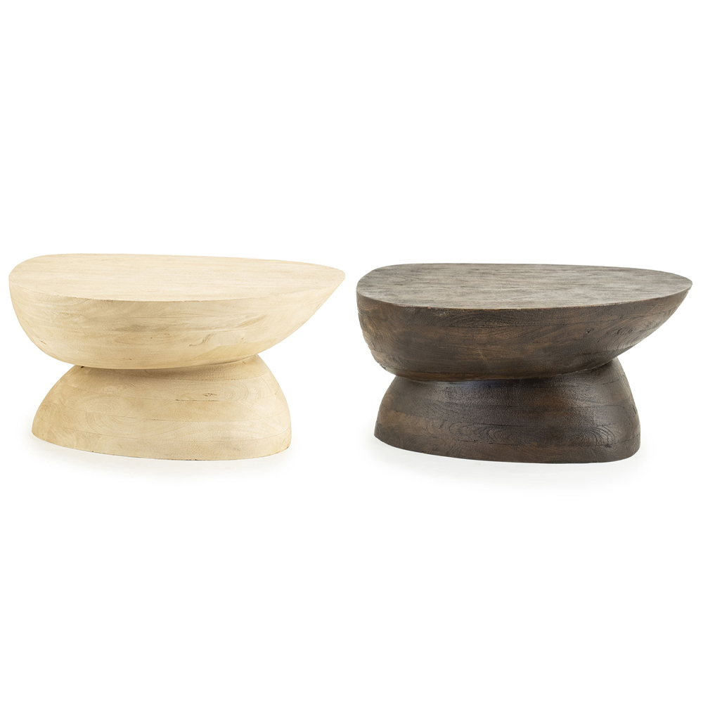 COFFEE TABLE COBBLE 75X59X35CM
