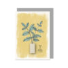 PLANT CARD "THANK YOU" 12X16.5X0.3CM