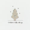 WOODLAND CARD "CHRISTMAS IS BETTER WITH YOU" 12X16.5X0.5CM - Image 4