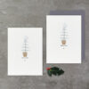 WOODLAND CARD "MERRY CHRISTMAS" 12X16.5X0.5CM - Image 3