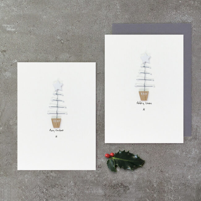WOODLAND CARD "MERRY CHRISTMAS" 12X16.5X0.5CM - Image 3