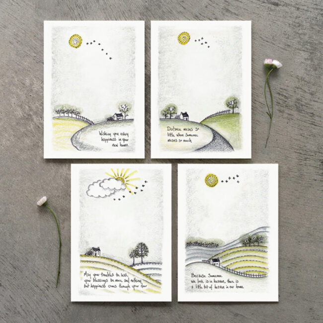 COUNTRYSIDE CARD "HAPPINESS IN YOUR NEW HOME" 12X16.5X0.1CM - Image 3