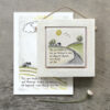 COUNTRYSIDE CARD "TROUBLES BE LESS" 12X16.5X0.1CM - Image 4