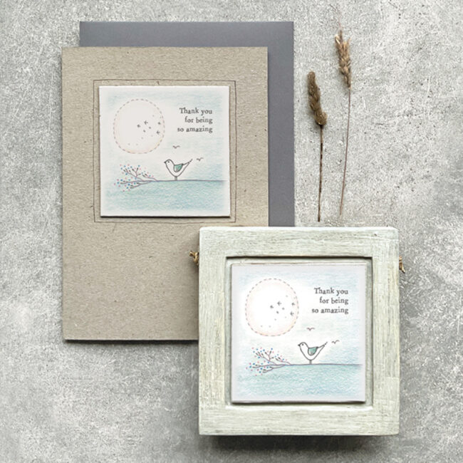 TWIG CARD "THANK YOU AMAZING" 12X16.5X0.5CM - Image 4