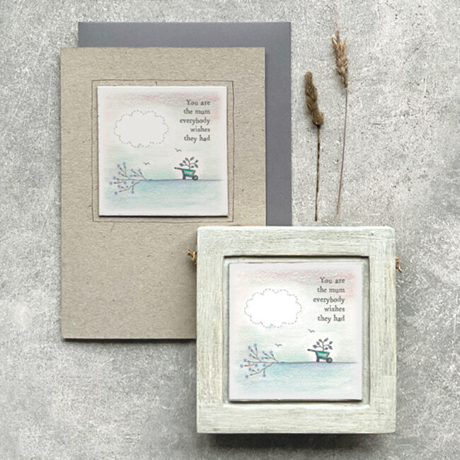TWIG CARD "YOU ARE THE MUM" 12X16.5X0.5CM - Image 3
