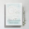 TWIG CARD "WELCOME TO THE WORLD" 12X16.5X0.1CM - Image 2