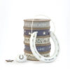 PORCELAIN HORSESHOE "JUST MARRIED" 10X9X0.8CM - Image 2