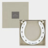 PORCELAIN HORSESHOE "JUST MARRIED" 10X9X0.8CM - Image 3