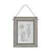 WOODEN FRAME "FRIENDS ARE LIKE FLOWERS" 10X12.5X1.3CM