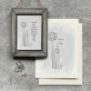 WOODEN FRAME "FRIENDS ARE LIKE FLOWERS" 10X12.5X1.3CM - Image 3