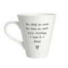 PORCELAIN MUG "DRINK TOO MUCH" 14X11X10CM