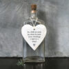 PORCELAIN HEART "YOU DRINK TOO MUCH" 8.5X9.5X0.5CM - Image 4