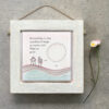 WOODEN FRAME "FRIENDSHIP LIKE SUNSHINE" 10X10X1.5CM - Image 2