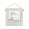 WOODEN FRAME "FRIENDSHIP LIKE SUNSHINE" 10X10X1.5CM