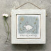 WOODEN  FRAME "YOU MAKE ME HAPPY" 10X10X1.5CM - Image 2
