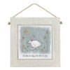 WOODEN  FRAME "YOU MAKE ME HAPPY" 10X10X1.5CM