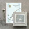 WOODEN  FRAME "YOU MAKE ME HAPPY" 10X10X1.5CM - Image 3