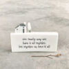 PORCELAIN SCENE "OUR FAMILY" 5.8X8.4X1.7CM