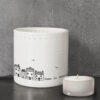 TEALIGHT HOLDER "HOME IS WHERE" 7X7.5X7.5CM - Image 2