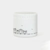TEALIGHT HOLDER "HOME IS WHERE" 7X7.5X7.5CM