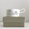 TEALIGHT HOLDER "HOME, FAMILY, LOVE" 3X8X5.5CM