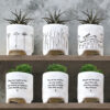 PLANTER "DREAMS ARE LIKE SEEDS" 8X10.5X9CM - Image 4
