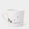 WOBBLY MUG "I BLOODY LOVE TEA" 8X7.5X7CM