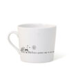 WOBBLY MUG "IT'S A PERFECT DAY TO DO NOTHING" 11X7.8X8.6CM