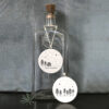 BAUBLE MERRY CHRISTMAS CABIN IN THE WOODS 5.5X5.5X4CM - Image 3