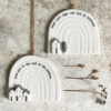 PORCELAIN RAINBOW "LOVE YOU TO THE END OF RAINBOW" 7.5X1X6.5CM - Image 2
